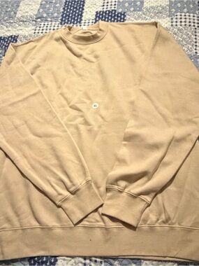 Men's Crewneck Sweater - Beige